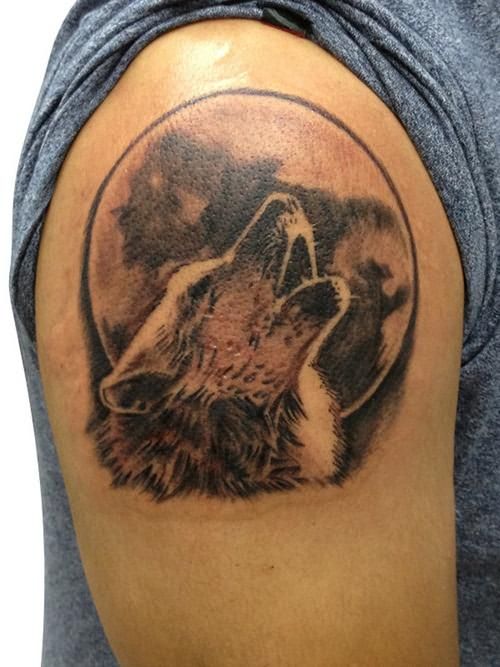 татуировка воющий волк значение