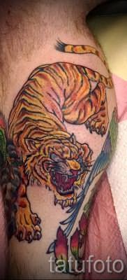 фото тату оскал тигра для статьи про значение татуировки с оскалом – tatufoto.ru – 9