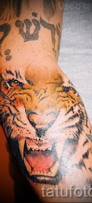фото тату оскал тигра для статьи про значение татуировки с оскалом – tatufoto.ru – 33