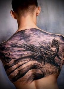 Значение татуировки дракон 5