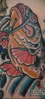 фото тату сом (catfish tattoo) (значение) – пример рисунка – 013 tatufoto.com