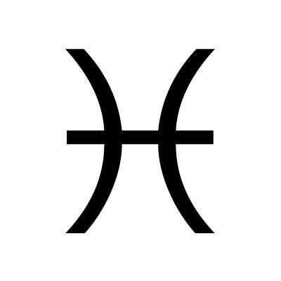 знак зодиака рыбы символ