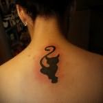 Значение татуировки кошка 5