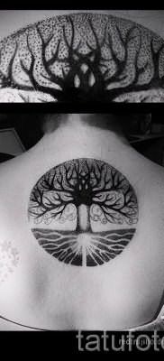 Тату дерево жизни фото для статьи про значение татуировки 18
