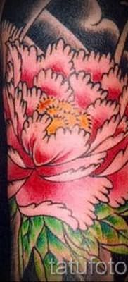 тату японский пион значение – фото пример татуировки от 15052016 2