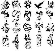 татуировки драконов эскизы