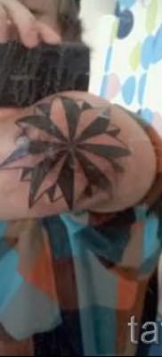 Фото тату звезды на локтях для статьи про значение рисунка татуировки – tatufoto.ru – 31