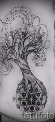 Тату дерево жизни фото для статьи про значение татуировки 50