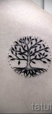 Тату дерево жизни фото для статьи про значение татуировки 1