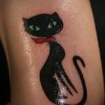 Значение татуировки кошка 4
