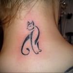Значение татуировки кошка 6