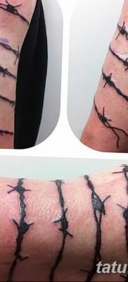 фото тату колючая проволока от 26.07.2017 №057 – Tattoo barbed wire_tatufoto.com