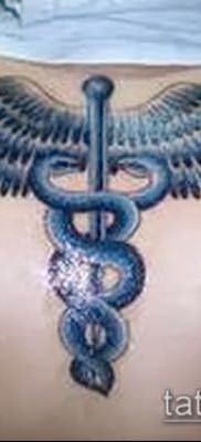 Фото тату крылья Гермеса – 06072017 – пример – 013 Tattoo wings of Hermes