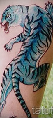 фото тату оскал тигра для статьи про значение татуировки с оскалом – tatufoto.ru – 8