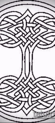 Фото тату кельтский узел – 18052017 – пример – 015 Tattoo celtic knot