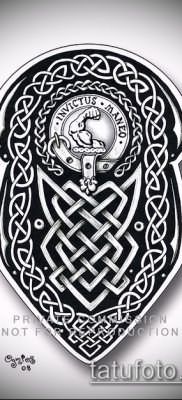 Фото тату кельтский узел – 18052017 – пример – 033 Tattoo celtic knot