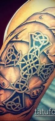 Фото тату кельтский узел – 18052017 – пример – 054 Tattoo celtic knot
