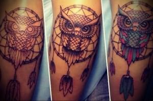 Значение татуировки сова 1