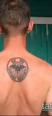 Фото тату летучая мышь в армии – 06062017 – пример – 054 Tattoo bat in the army