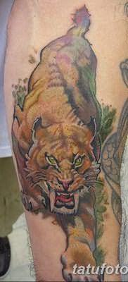 фото тату саблезубый тигр от 25.07.2017 №023 – Tattoo saber-toothed tiger
