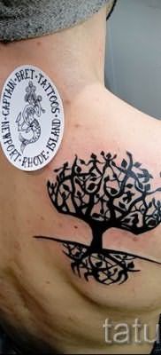 Тату дерево жизни фото для статьи про значение татуировки 29