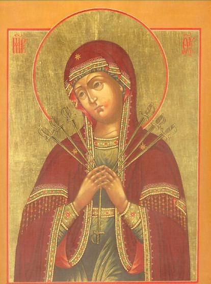 икона богородица семистрельная значение