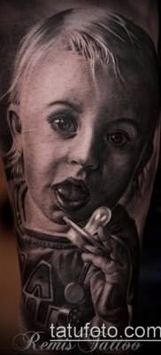 фото тату лицо (portrait tattoo) (значение) – пример рисунка – 088 tatufoto.com