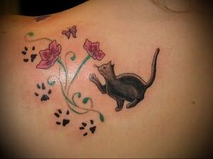 Значение татуировки кошка 2