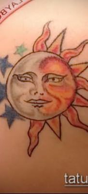 фото тату солнце и луна (значение) – пример интересного рисунка тату – 022 tatufoto.com