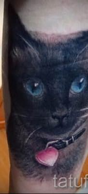 фото тату с черной кошкой для статьи про значение татуировки – tatufoto.ru – 57