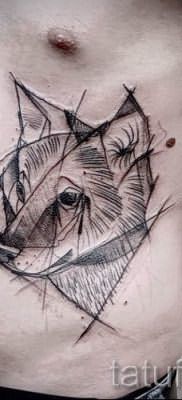 фото тату волчица для статьи про значение татуировки волчица – tatufoto.ru – 24