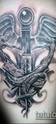 Фото тату крылья Гермеса – 06072017 – пример – 052 Tattoo wings of Hermes