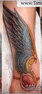 Фото тату крылья Гермеса – 06072017 – пример – 032 Tattoo wings of Hermes
