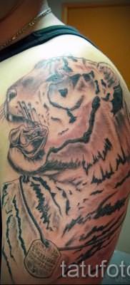 фото тату оскал тигра для статьи про значение татуировки с оскалом – tatufoto.ru – 37