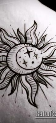 фото тату солнце и луна (значение) – пример интересного рисунка тату – 007 tatufoto.com