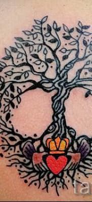 Тату дерево жизни фото для статьи про значение татуировки 20
