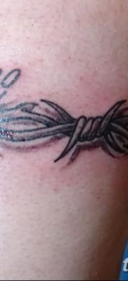 фото тату колючая проволока от 26.07.2017 №064 – Tattoo barbed wire_tatufoto.com
