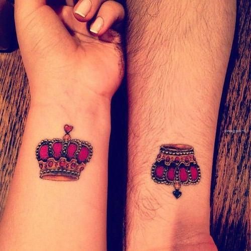 татуировки в виде короны