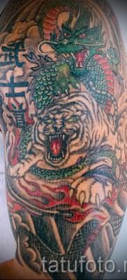 фото тату оскал тигра для статьи про значение татуировки с оскалом – tatufoto.ru – 23