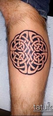 Фото тату кельтский узел – 18052017 – пример – 023 Tattoo celtic knot