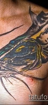фото тату сом (catfish tattoo) (значение) – пример рисунка – 027 tatufoto.com