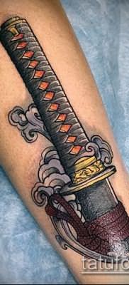 Фото тату клинок оружие – пример рисунка – 27052017 – пример – 051 Tattoo blade weapo