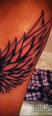 Фото тату крылья Гермеса – 06072017 – пример – 028 Tattoo wings of Hermes