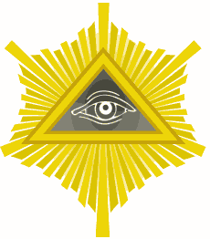 Eye of Providence with Rays.svg
