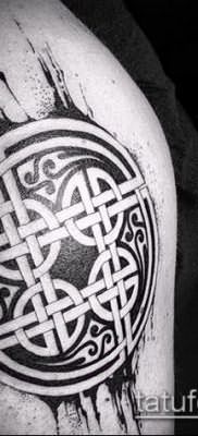 Фото тату кельтский узел – 18052017 – пример – 012 Tattoo celtic knot