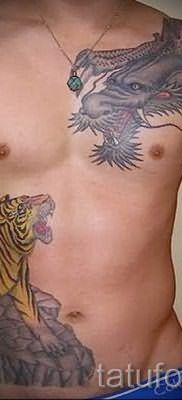 фото тату тигр и дракон для статьи про значение татуировки – tatufoto.ru – 11