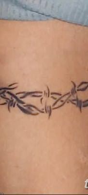 фото тату колючая проволока от 26.07.2017 №018 – Tattoo barbed wire_tatufoto.com