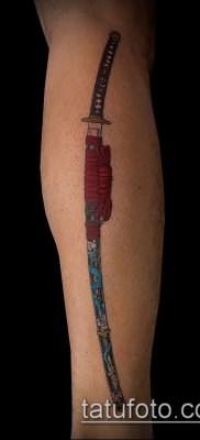Фото тату клинок оружие – пример рисунка – 27052017 – пример – 013 Tattoo blade weapo