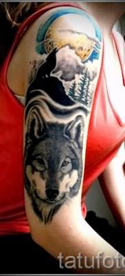 фото тату волчица для статьи про значение татуировки волчица – tatufoto.ru – 28