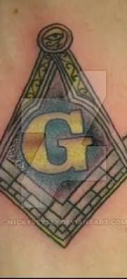 фото тату на ляжке (tattoo Masons) (значение) – пример рисунка – 012 tatufoto.com
